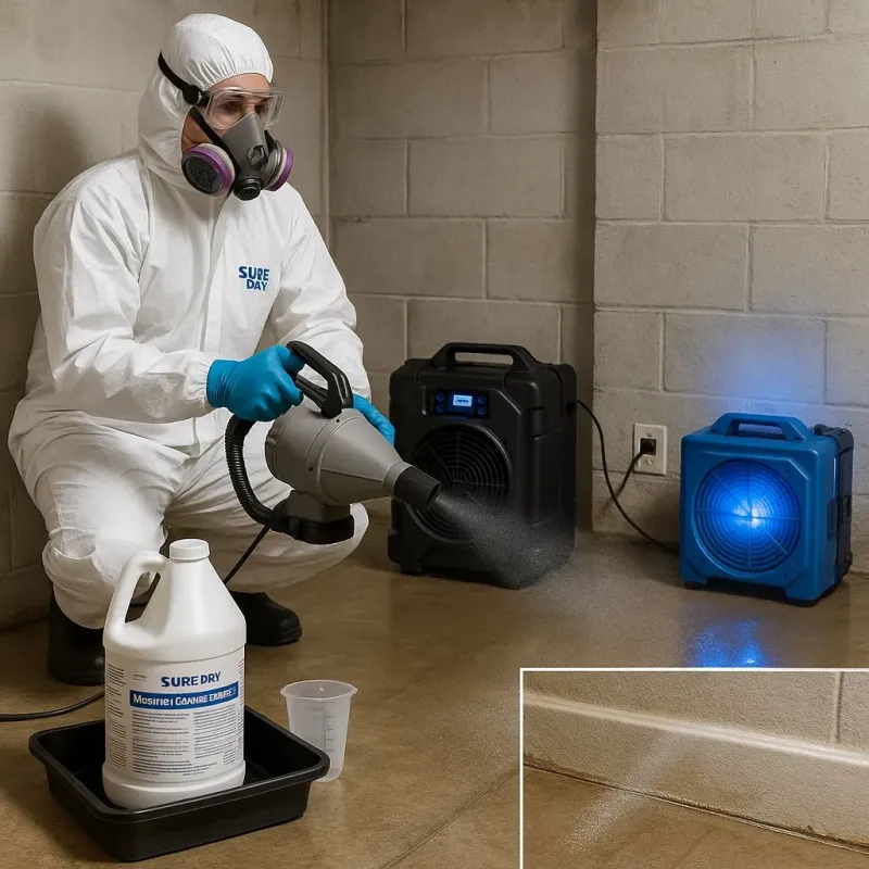 Sanitization and Odor Removal process in Woodmere, NY
